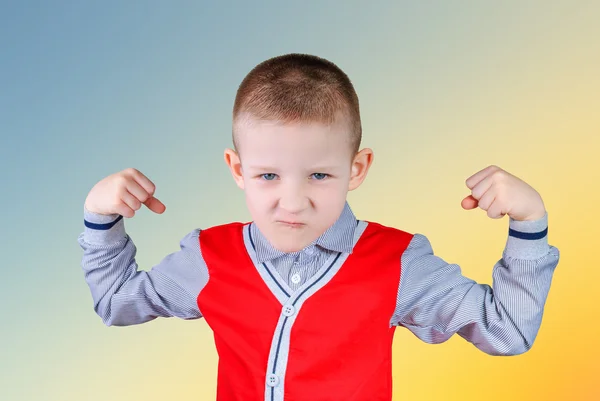 Emotionaler Junge — Stockfoto