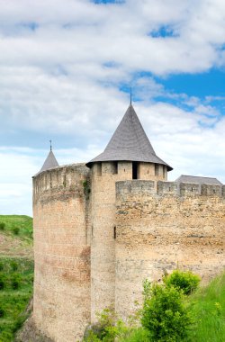 Khotyn castle in Ukraine is a powerful medieval fortress that witnessed the fighting between Poles, Cossacks and Turks