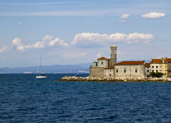 Portoroz - een stad in Slovenië — Stockfoto