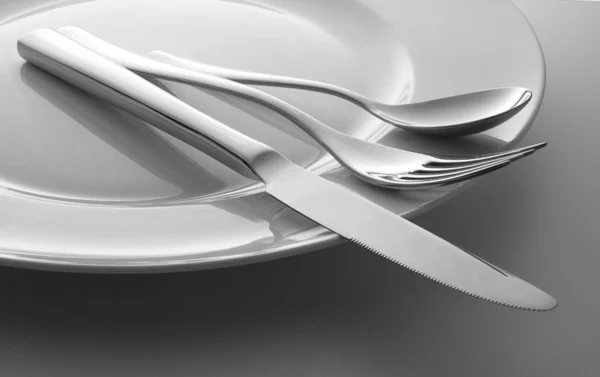 Dishware, dinner fork — Stock Photo, Image