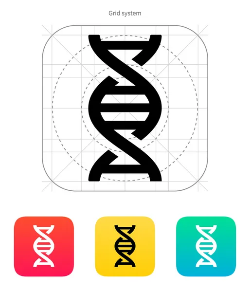 DNA simgesi. vektör illüstrasyonu.
