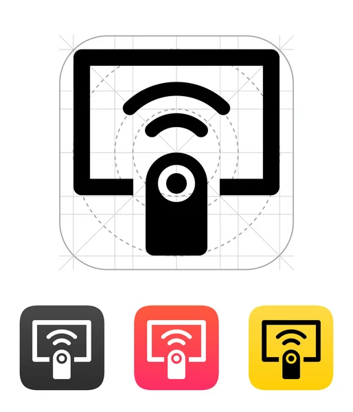 Icono de control remoto. ilustración vectorial. — Archivo Imágenes Vectoriales