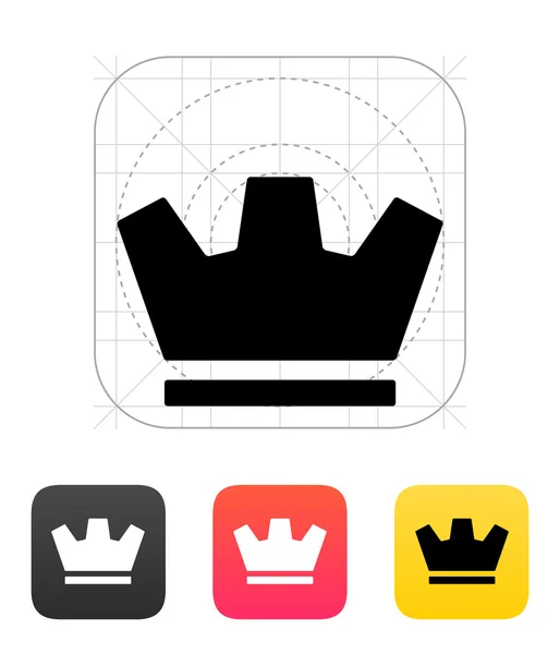 Crown icons. Vector illustration. — Stock Vector