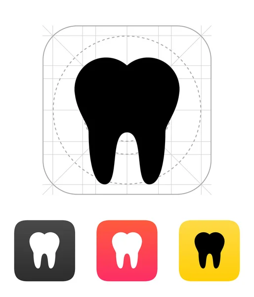 Tooth icon. — Stock Vector