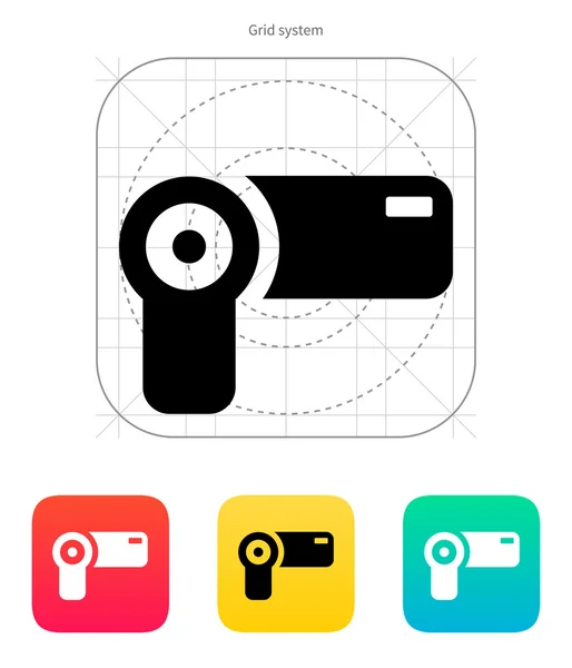 Icono de cámara portátil . — Archivo Imágenes Vectoriales
