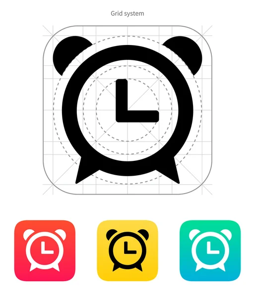 Icono del reloj despertador. — Vector de stock