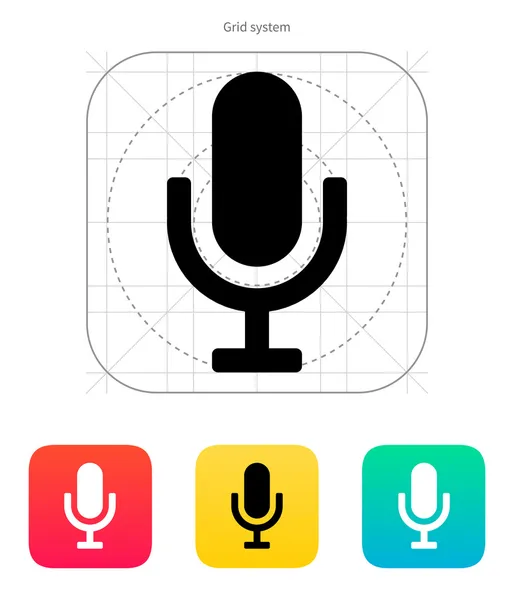 Microphone icon. — Stock Vector