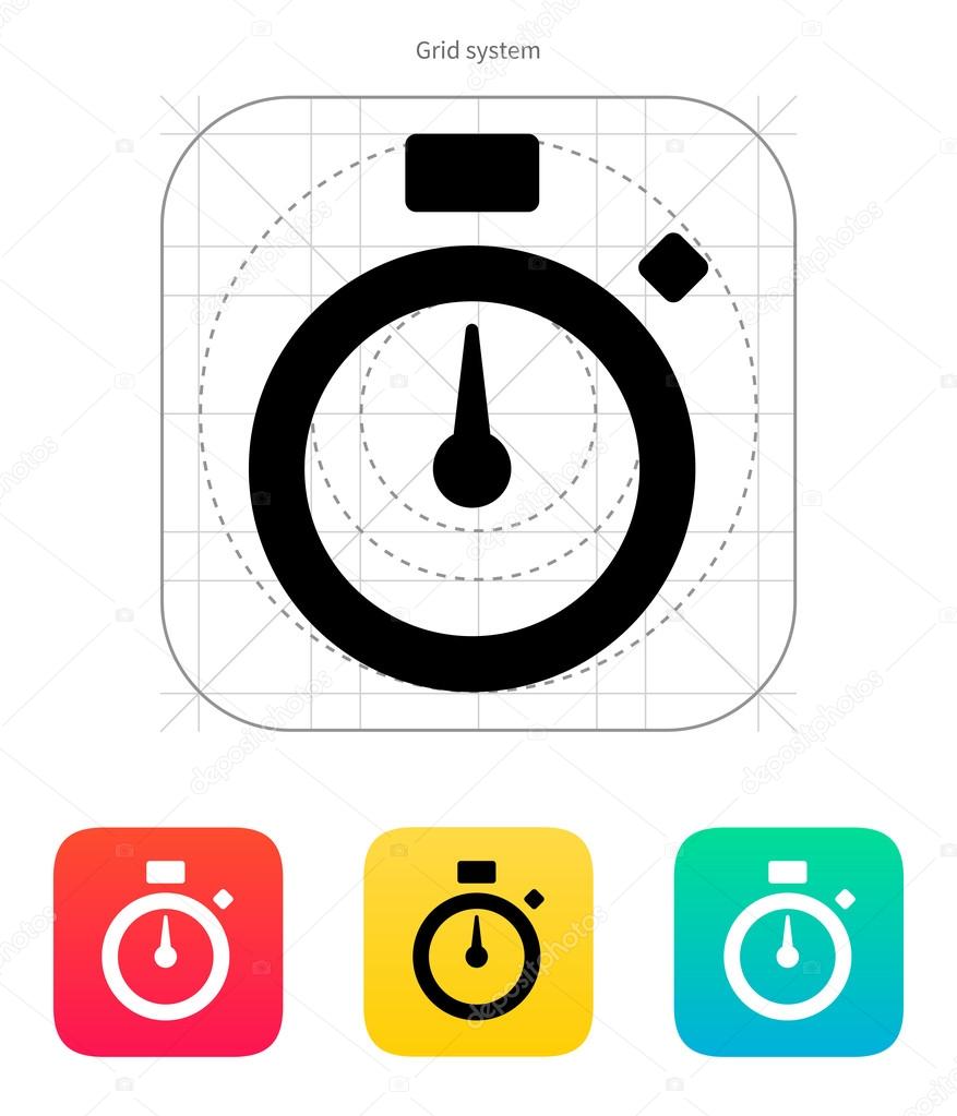 Stopwatch icon.
