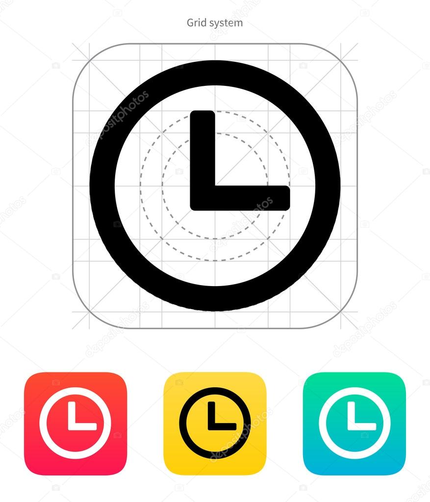 Time and Clock icon.