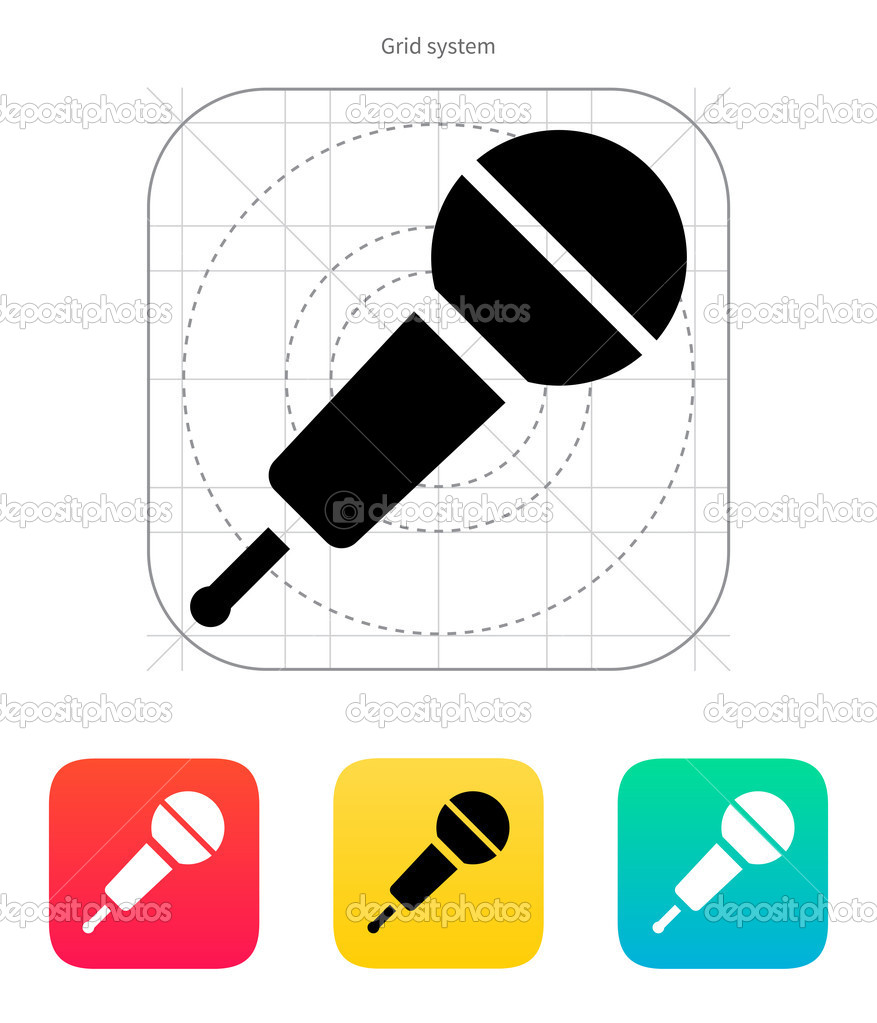 Wireless microphone icon.