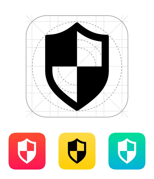 Shield icon. — Stock Vector