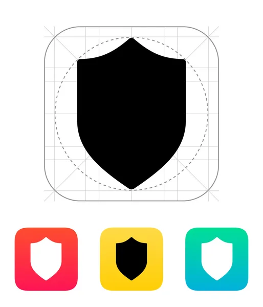 Shield icon. — Stock Vector