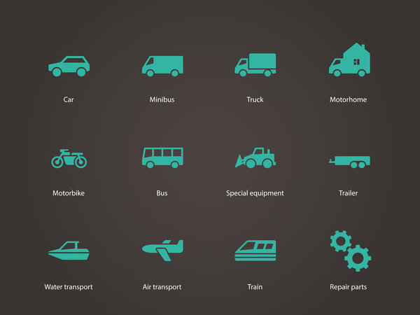 Иконки автомобилей и транспорта
.