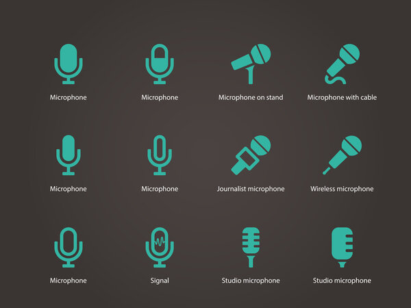 иконки микрофона
.