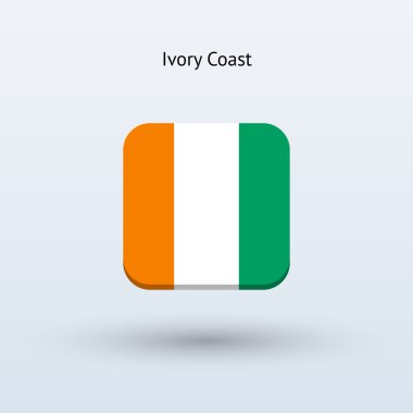 Fildişi Sahili bayrağı simgesi