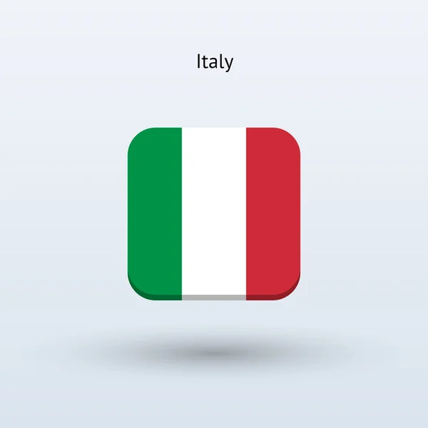 Ikona příznaku Itálie — Stockový vektor
