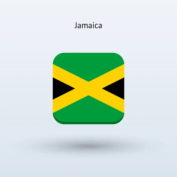 Jamaica flag icon — Stock Vector