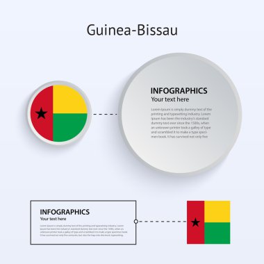 Gine Bissau ülke set afiş.