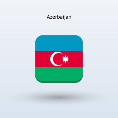 Azerbaycan bayrağı simgesi