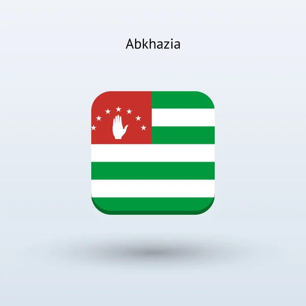 Ikona příznaku Abcházie — Stockový vektor