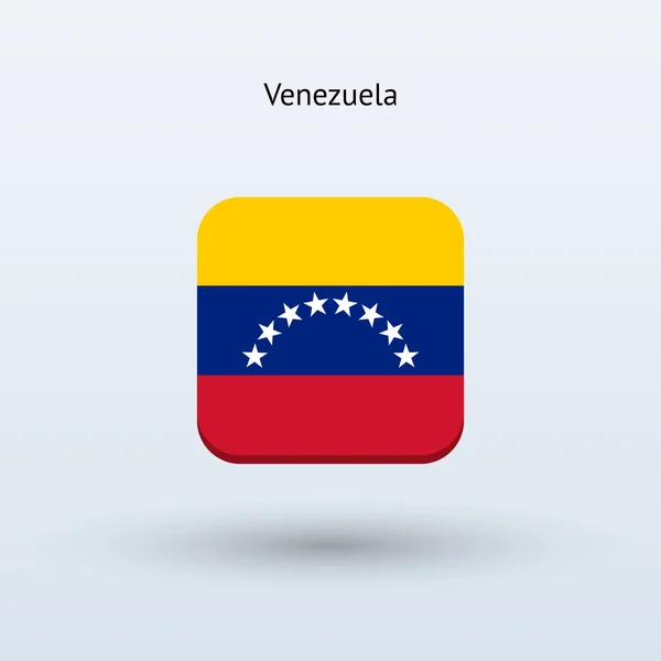 Venezuela Icono de bandera — Archivo Imágenes Vectoriales