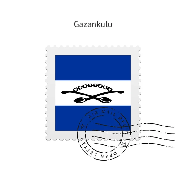 Bandeira de Gazankulu Carimbo postal . —  Vetores de Stock