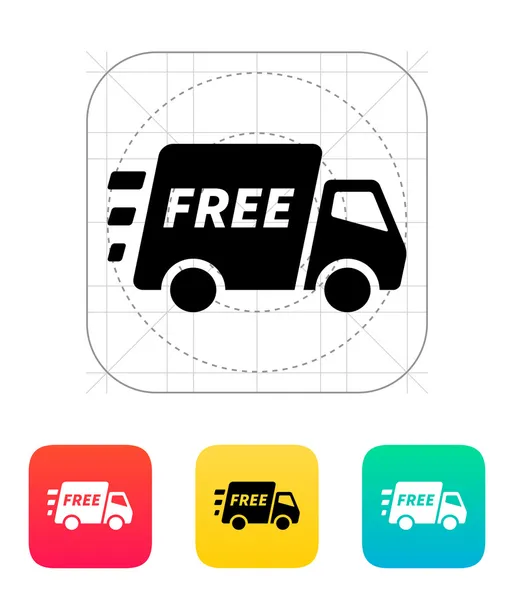 Free delivery support icon. — Stock Vector