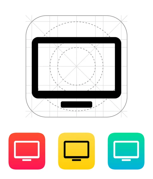 Icône écran moniteur . — Image vectorielle