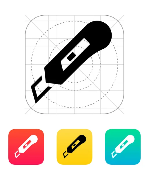 Cuchillo icono . — Vector de stock