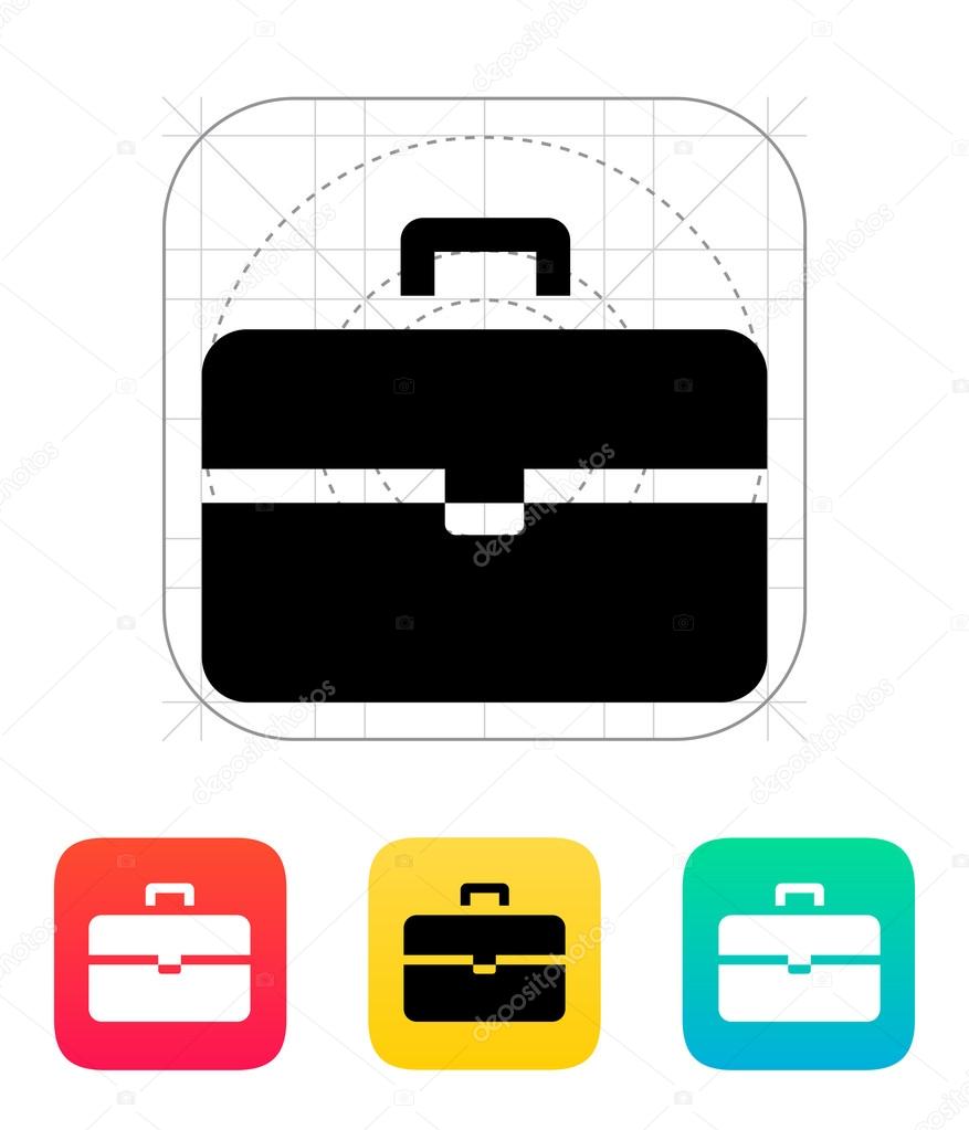 Suitcase icon.