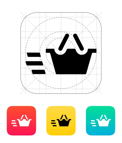 バスケット アイコン. — ストックベクタ