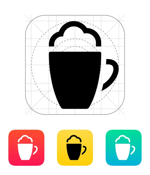 Foam Coffee icon. — Stock Vector