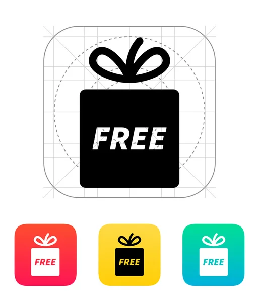 Free gift icon. — Stock Vector