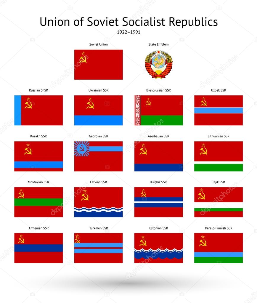 Soviet Union (USSR) Flags Collection. Stock Vector Image by ©tkacchuk #43235335 Soviet Union (USSR) Flags Collection. Stock Vector Image by ©tkacchuk #43235335