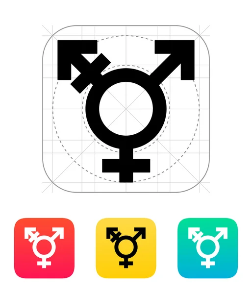 Transgender icon. — Stock Vector