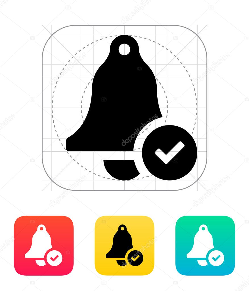 Check ringing bell icon.