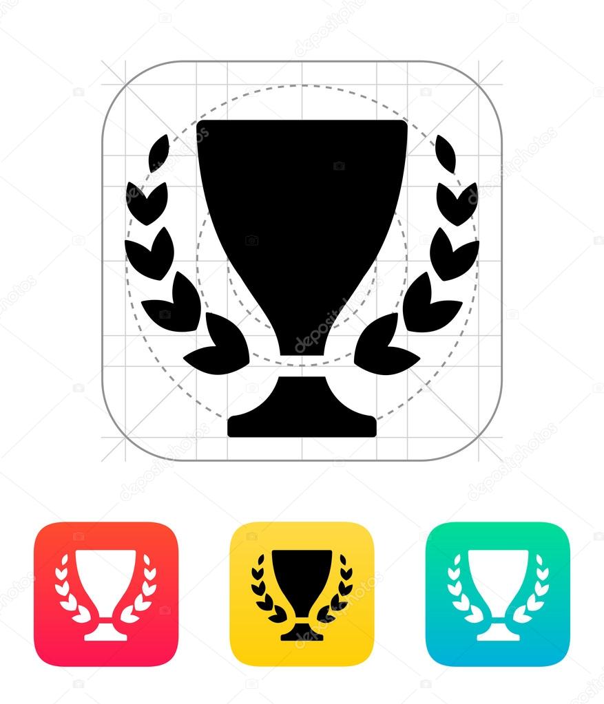 Trophy and awards icon.