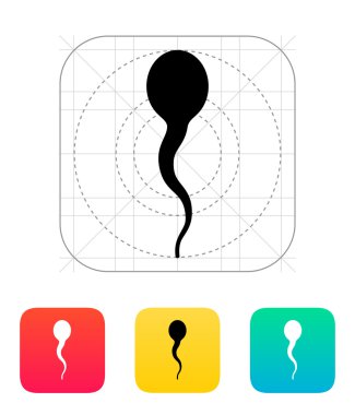 spermatozoid simgesi.