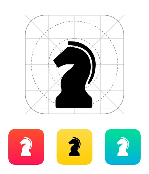 Chess Knight icon. — Stock Vector