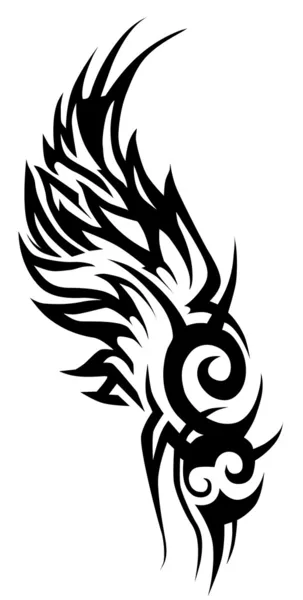 Tatuaje tribal — Vector de stock