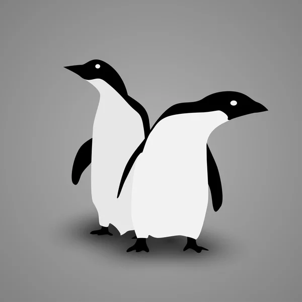 Diseño de pingüinos — Archivo Imágenes Vectoriales