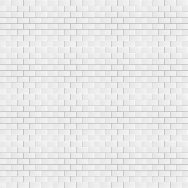 White brick wall — Stock Vector