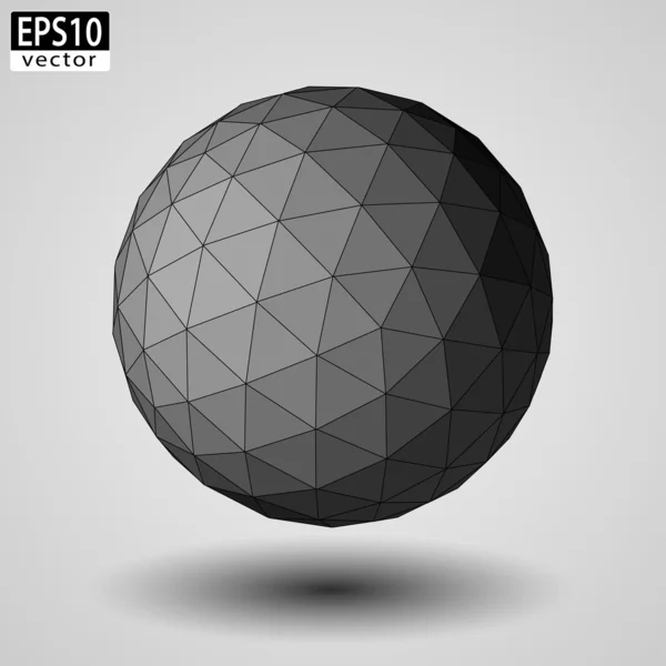 Esfera abstracta — Vector de stock