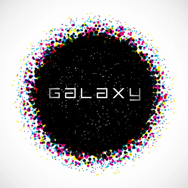 Design Galaxy moderne — Image vectorielle