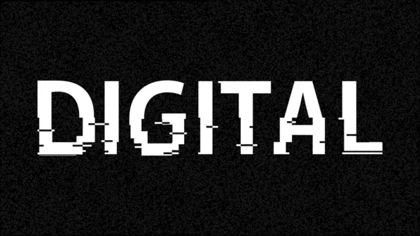 Digital — Stockvektor
