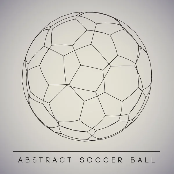 Voetbal — Stockvector