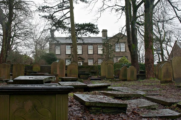 Bronte pastorie museum, in haworth, yorkshire, Verenigd Koninkrijk — Stockfoto