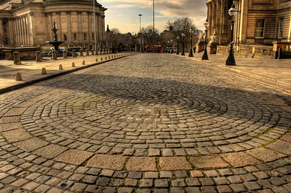 William Brown Street Liverpool HDR — Stock Photo, Image