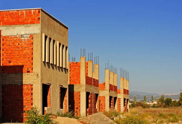 Antigo local de construção abandonado — Fotografia de Stock