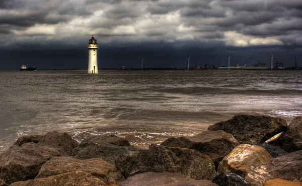 Lighthouse hdr — Stock Photo, Image